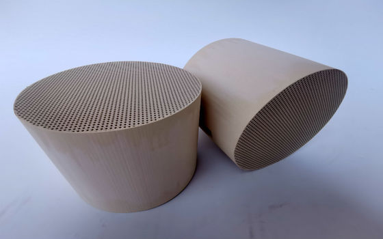 Filtr Dpf Euro 6 ตัวกรองอนุภาคดีเซล Dpf Regeneration Passive 200cpsi
