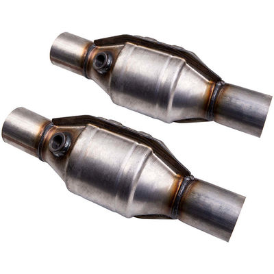 Silver Cordierite 3 Way Catalytic Converter 2.5กก. สำหรับการบำบัดไอเสีย